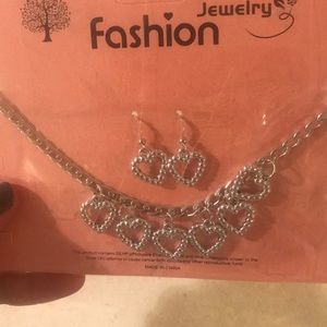 Fashion Jewelry Necklace and Earrings